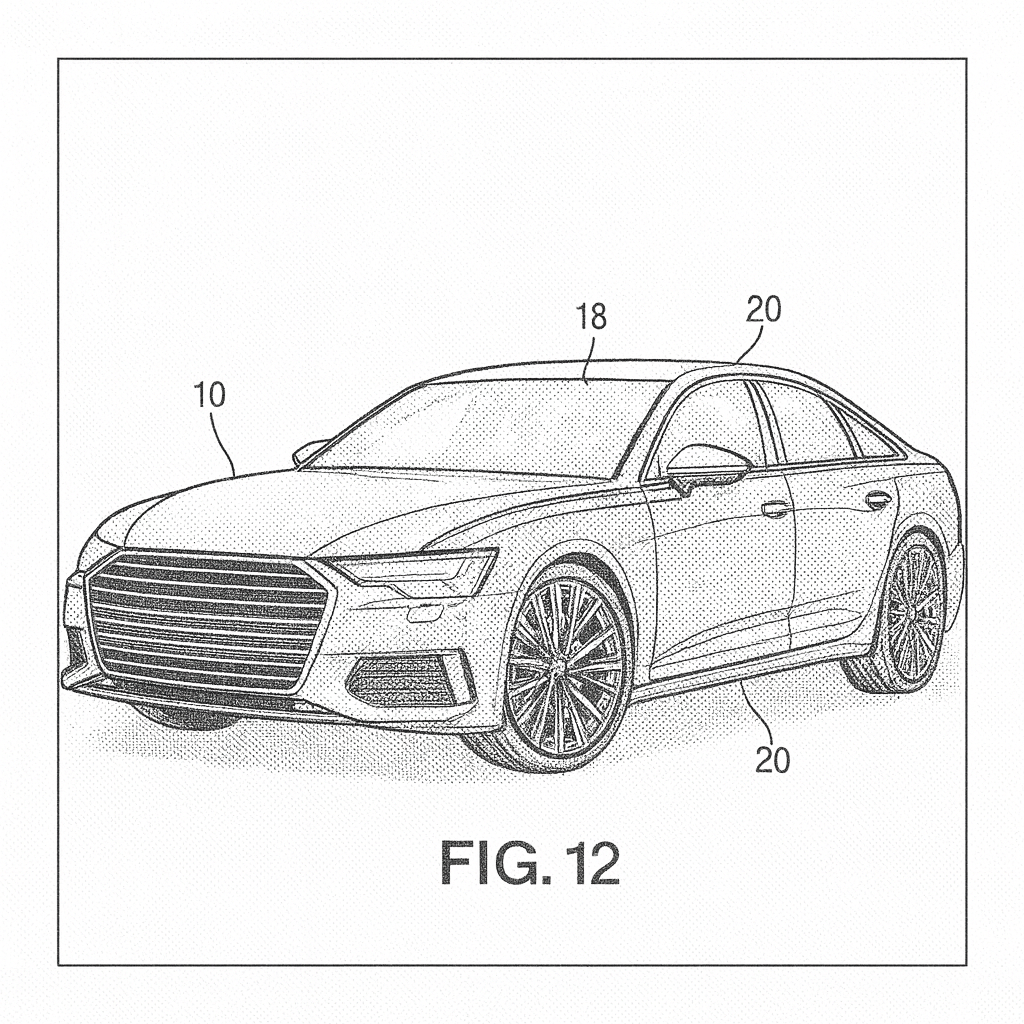 2020 Audi A6 Sketch